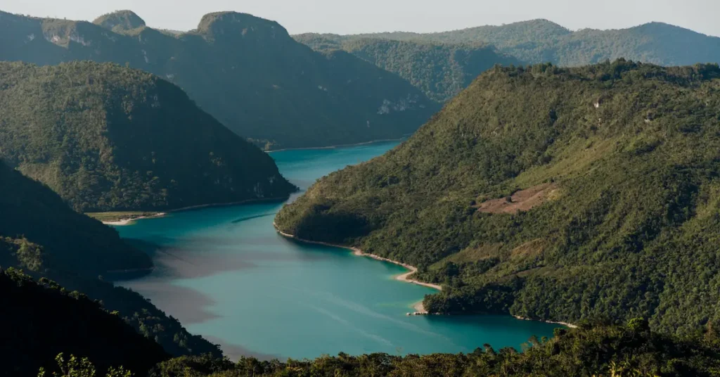 The Laguna Brava and its surrounding mountains